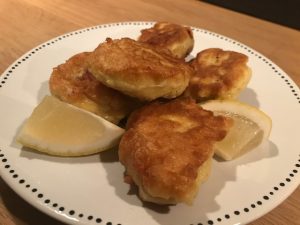 beignet de jambon base patates