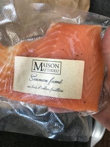 saumon fume produit terroir provence