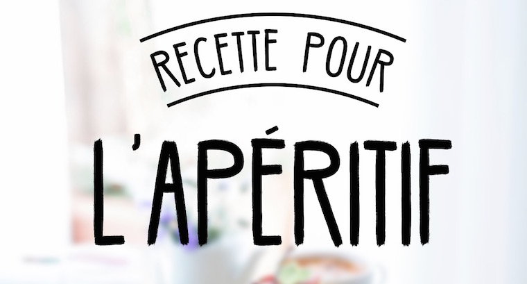 recette facile pour l'apéritif