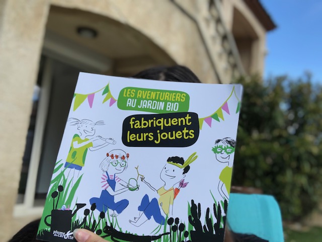 livre enfant fabriquer jouets jardin