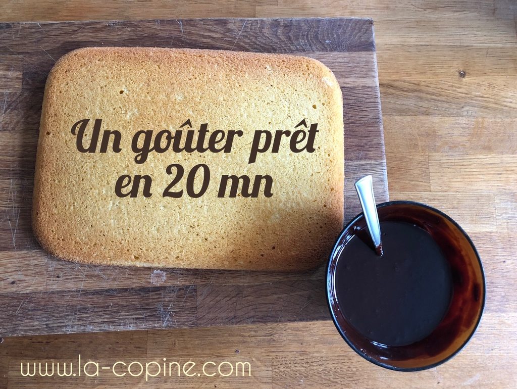 Un délicieux goûter au chocolat en 20 mn seulement ! Cuisiner en