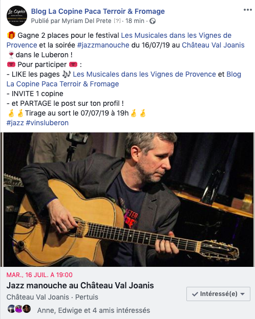 festival musique jazz vignes luberon