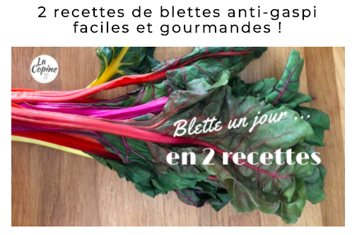 recette legume saison blettes blog la copine