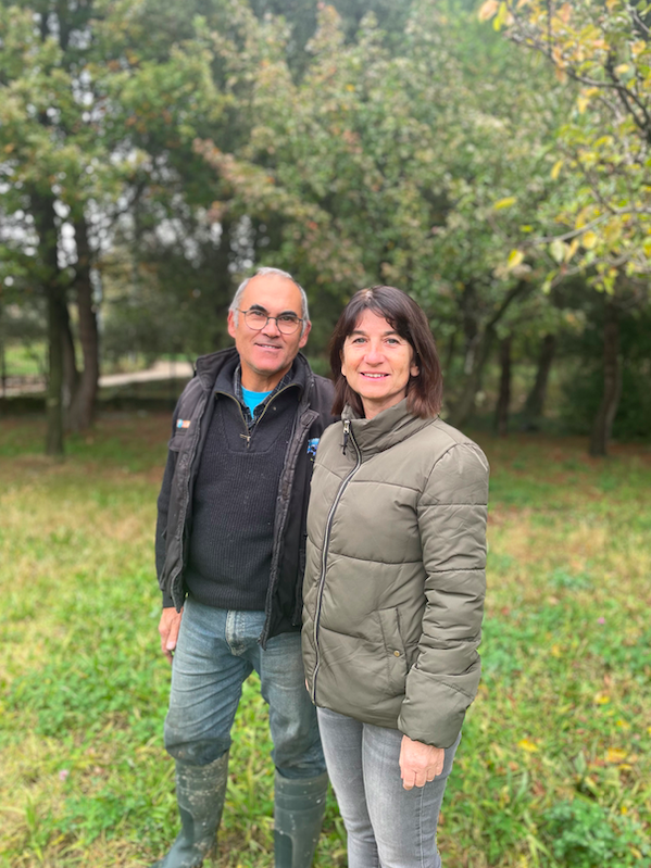 sabine et didier ferreint producteur asperge pois chiche mallemort provence